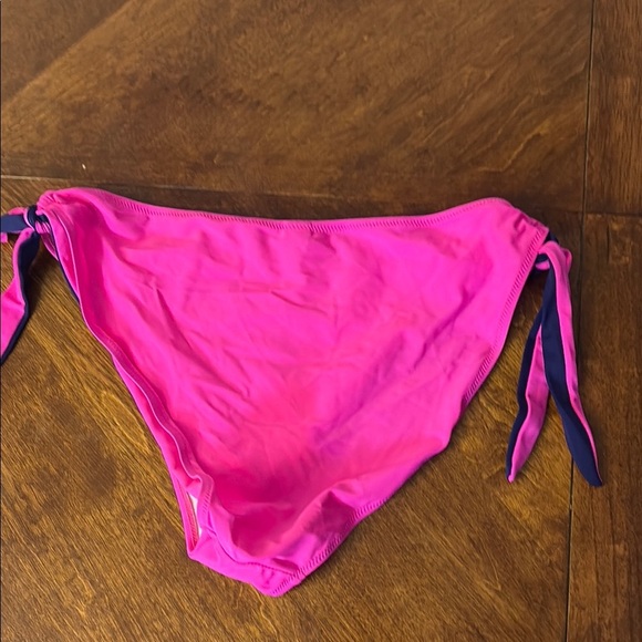 Pink Bikini Bottom with Side Ties - Picture 2 of 3